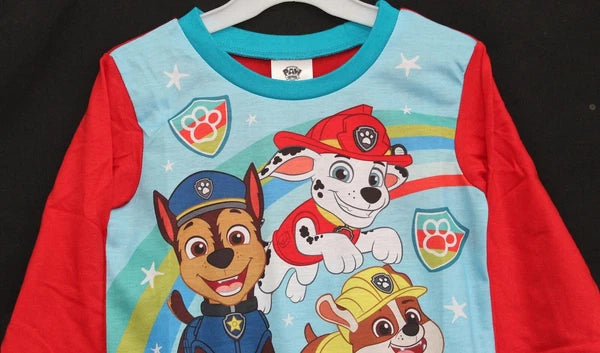 PAW PATROL Boy's Pyjamas/ RUBBLE, CHASE & MARSHALL PJs Sizes 18 months-5 years