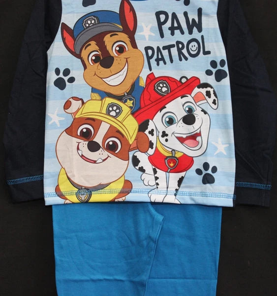 PAW PATROL Boy's Pyjamas/ RUBBLE, CHASE & MARSHALL PJs Sizes 18 months-5 years