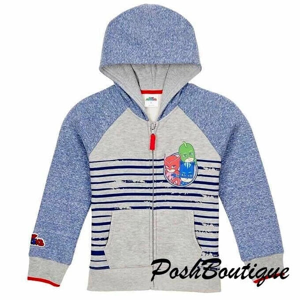 Disney PJ Masks Boys Hoodie Jacket Shirt Pants Outfit Set 3T 4T 5T 5 6 Catboy