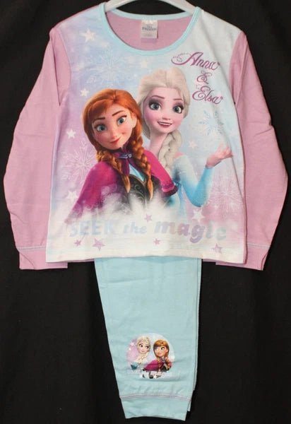 FROZEN Girl's DISNEY Pyjamas / Anna & Elsa PJs Sizes 18 Months - 5 Years