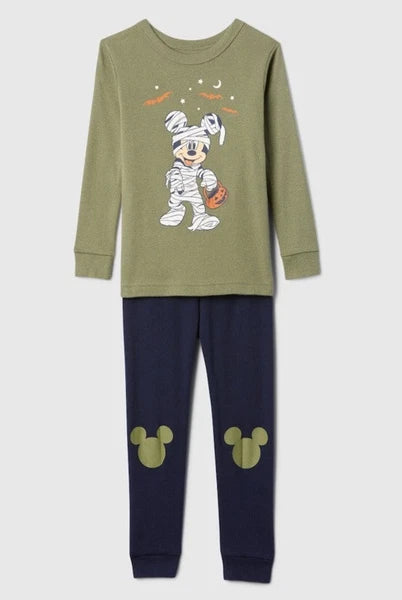 NWT Baby Gap Boys Toddler Pajamas Halloween Disney Mickey Mouse organic  u pick