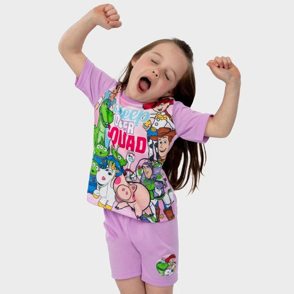 Disney Toy Story Pyjamas | Girls Toy Story Pjs | Sleep Over Squad Pyjamas