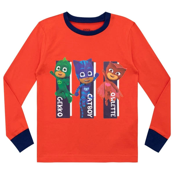 PJ Masks Catboy, Owlette Gekko PJs Kids Boys Pyjamas Loungewear PJs Pyjama Set