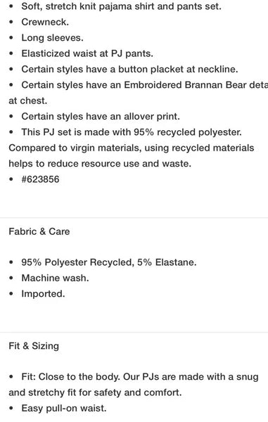 NWT Gap Kids Girls Pajamas SuperCozy pink stripe recycled  u pick size   $44.95