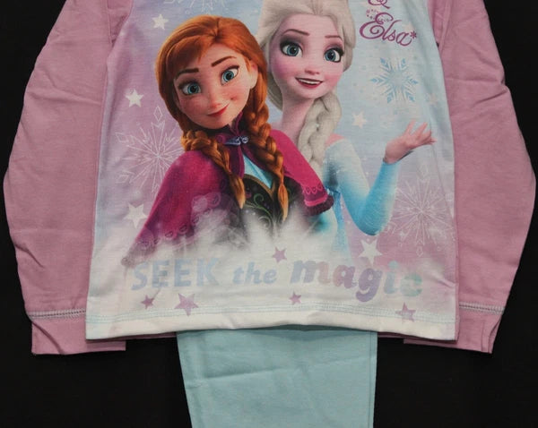FROZEN Girl's DISNEY Pyjamas / Anna & Elsa PJs Sizes 18 Months - 5 Years